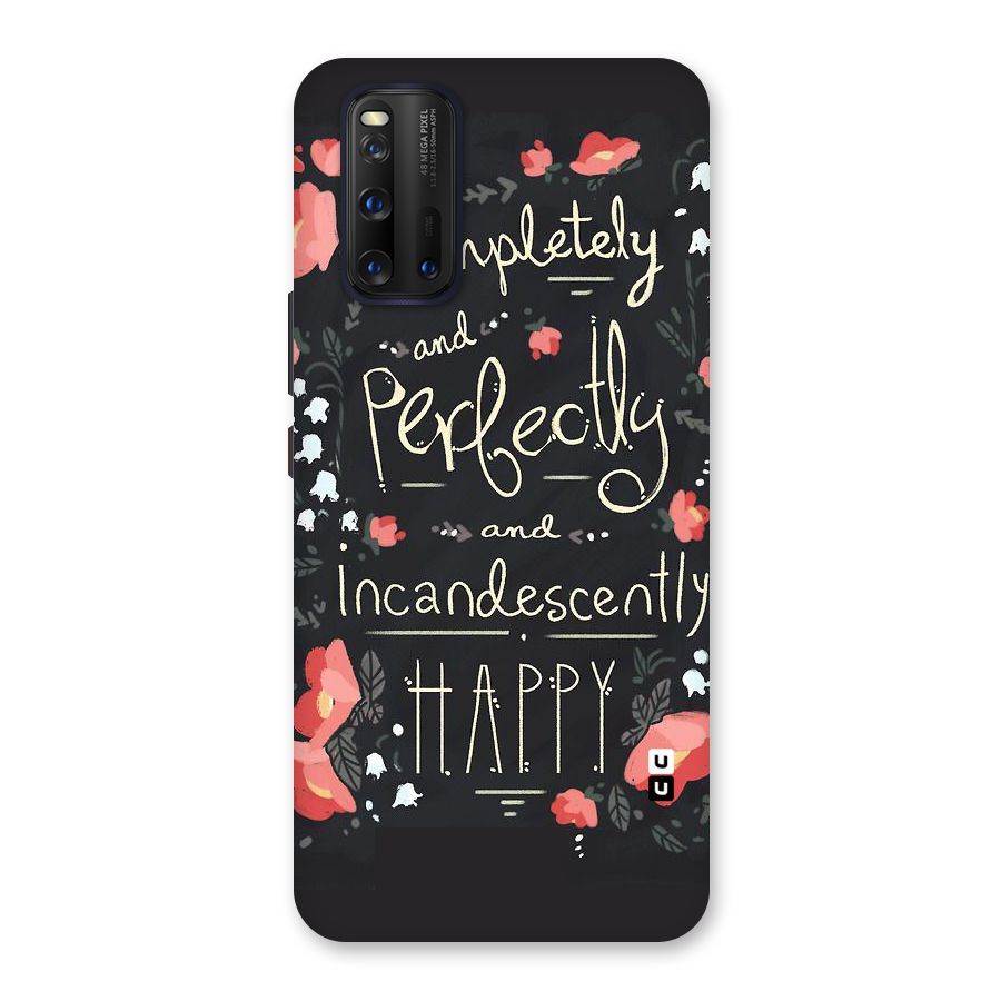 Completely Happy Back Case for Vivo iQOO 3