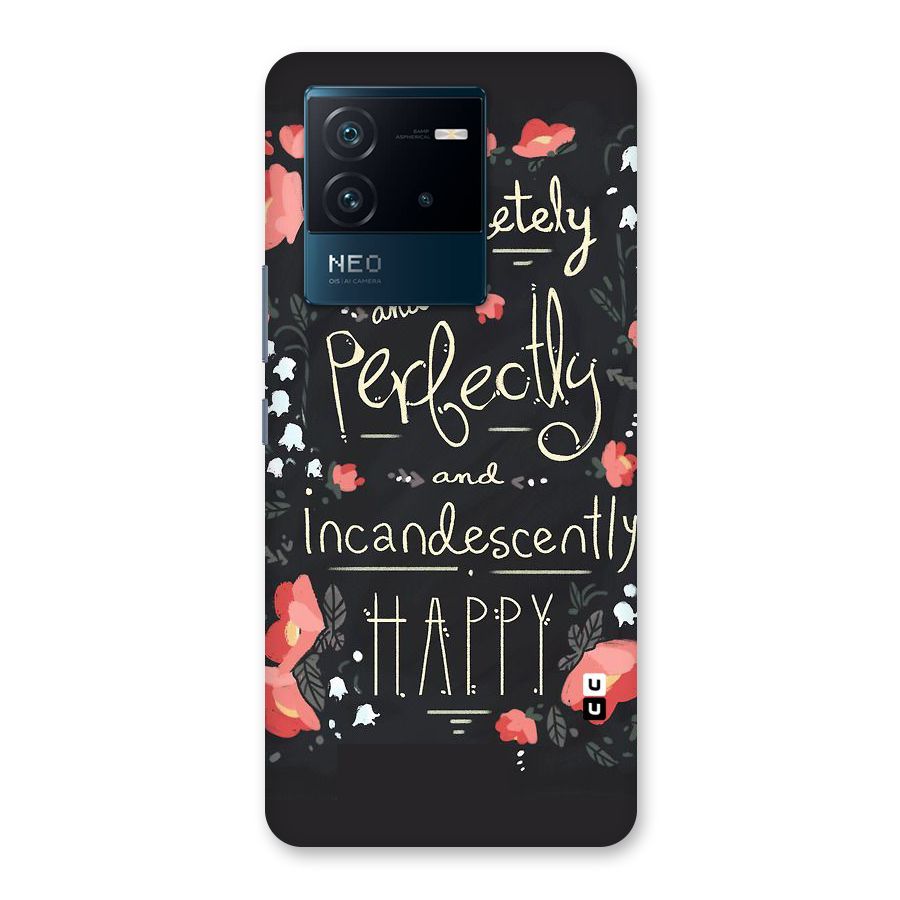 Completely Happy Back Case for Vivo iQOO Neo 6 5G