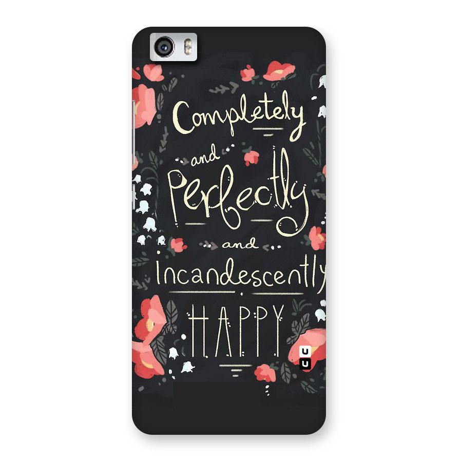 Completely Happy Back Case for Xiaomi Redmi Mi5