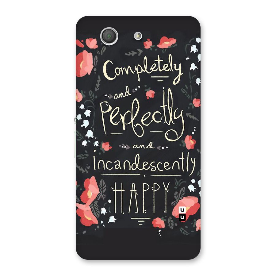 Completely Happy Back Case for Xperia Z3 Compact