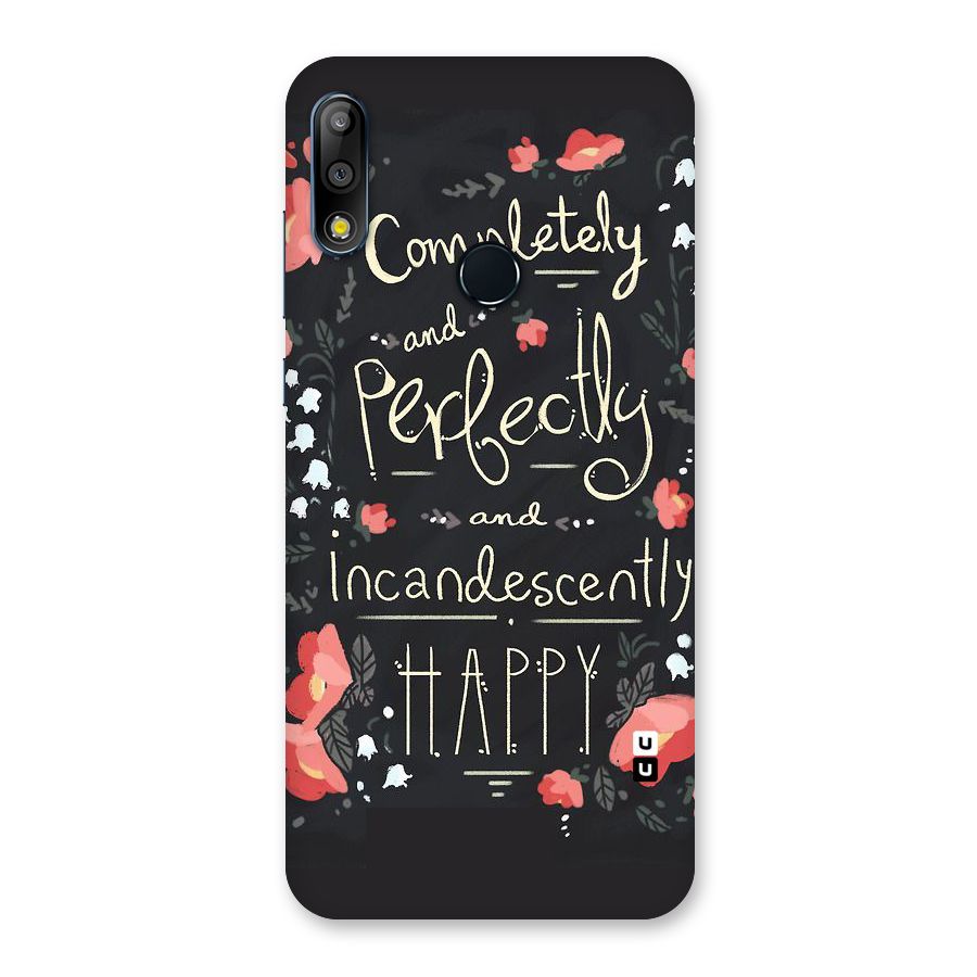 Completely Happy Back Case for Zenfone Max Pro M2