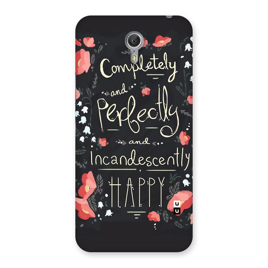 Completely Happy Back Case for Zuk Z1
