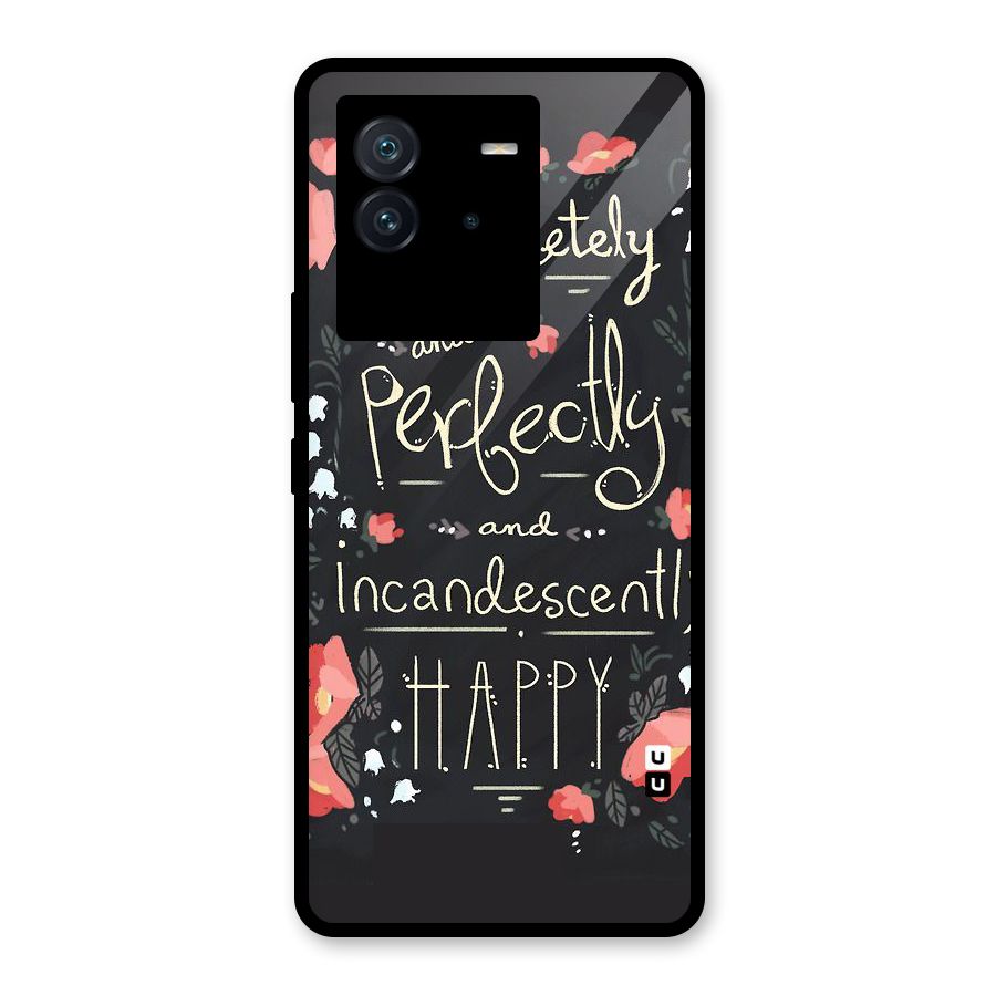 Completely Happy Glass Back Case for Vivo iQOO Neo 6 5G