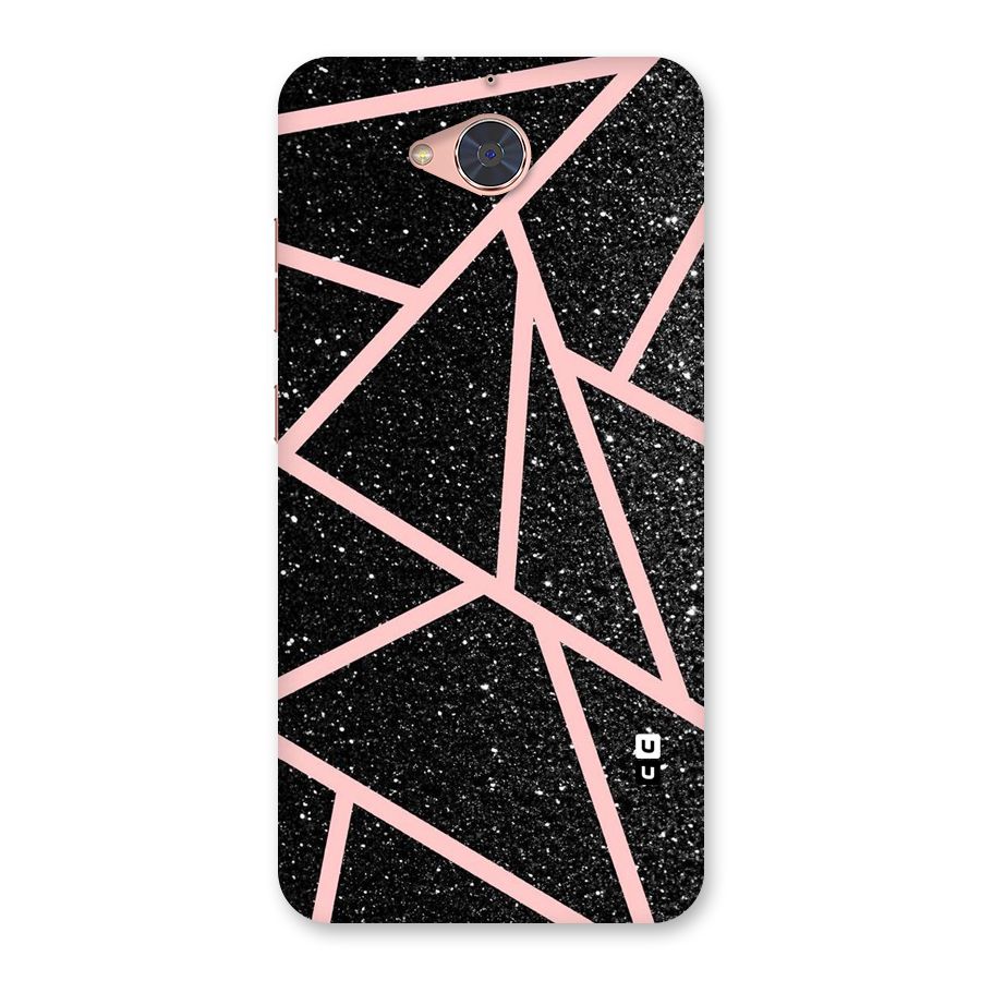 Concrete Black Pink Stripes Back Case for Gionee S6 Pro