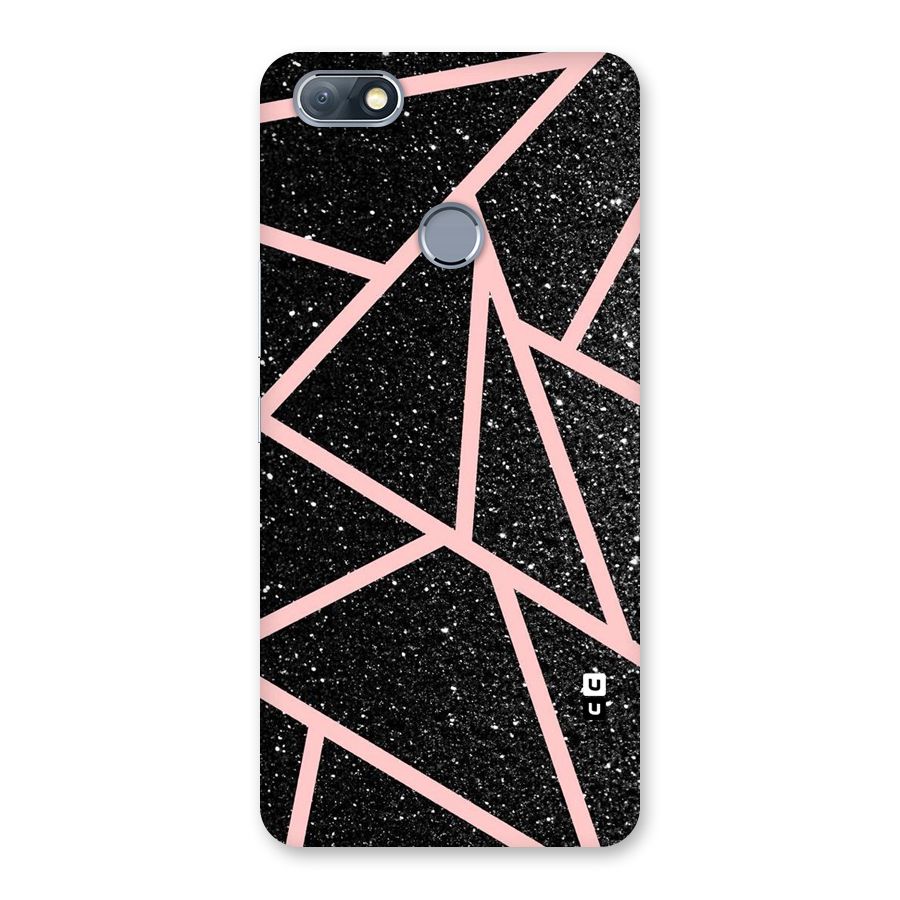 Concrete Black Pink Stripes Back Case for Infinix Note 5