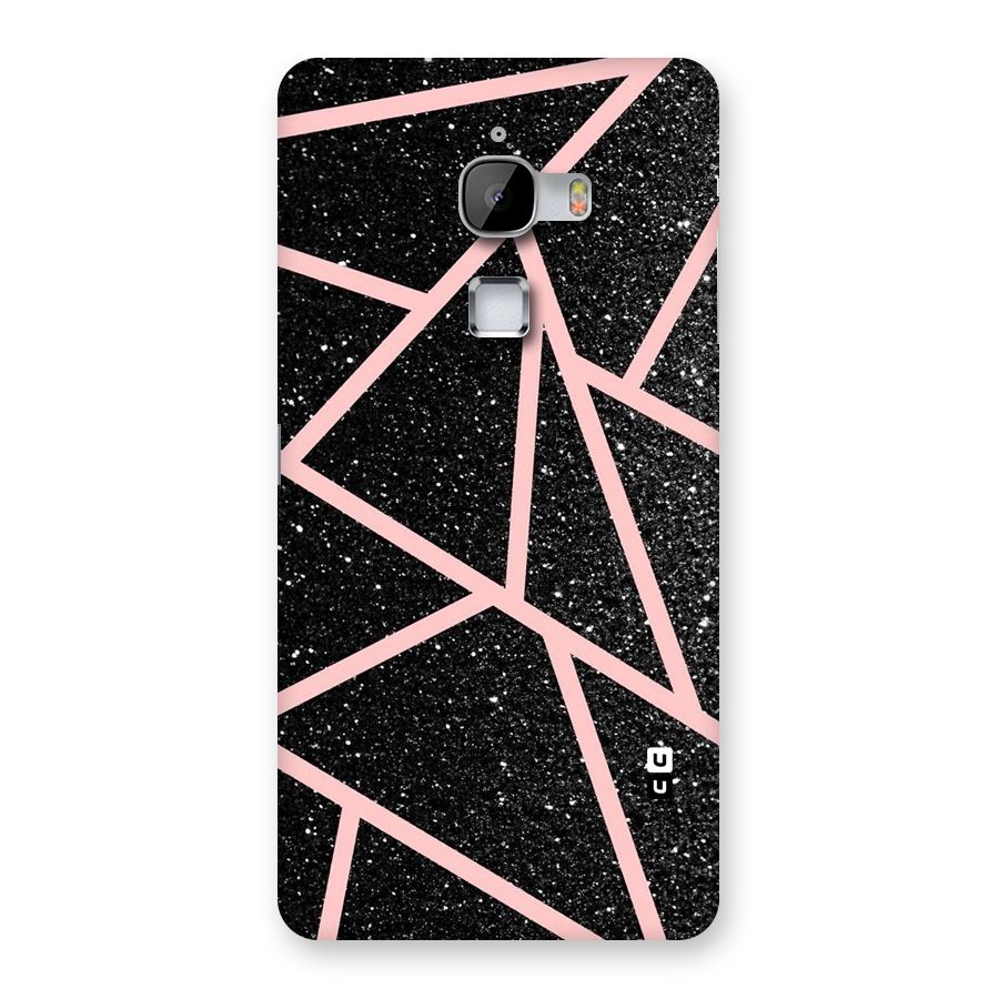 Concrete Black Pink Stripes Back Case for LeTv Le Max