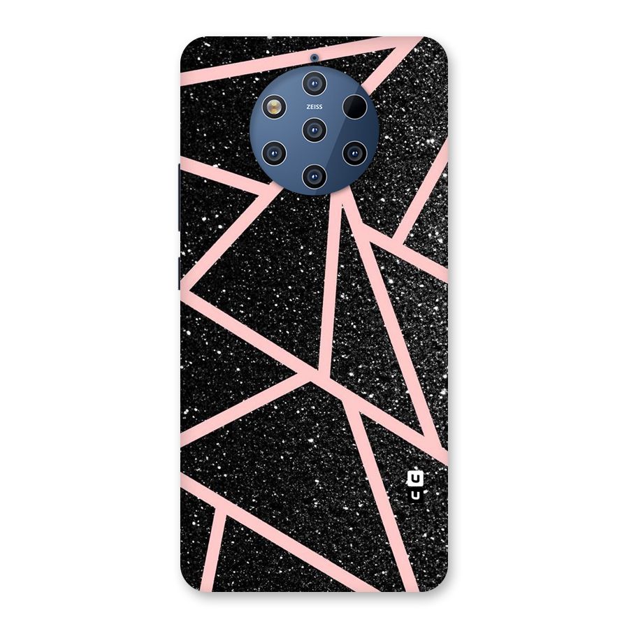 Concrete Black Pink Stripes Back Case for Nokia 9 PureView