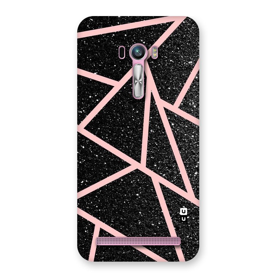 Concrete Black Pink Stripes Back Case for Zenfone Selfie