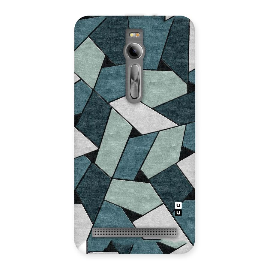 Concrete Green Abstract Back Case for Asus Zenfone 2