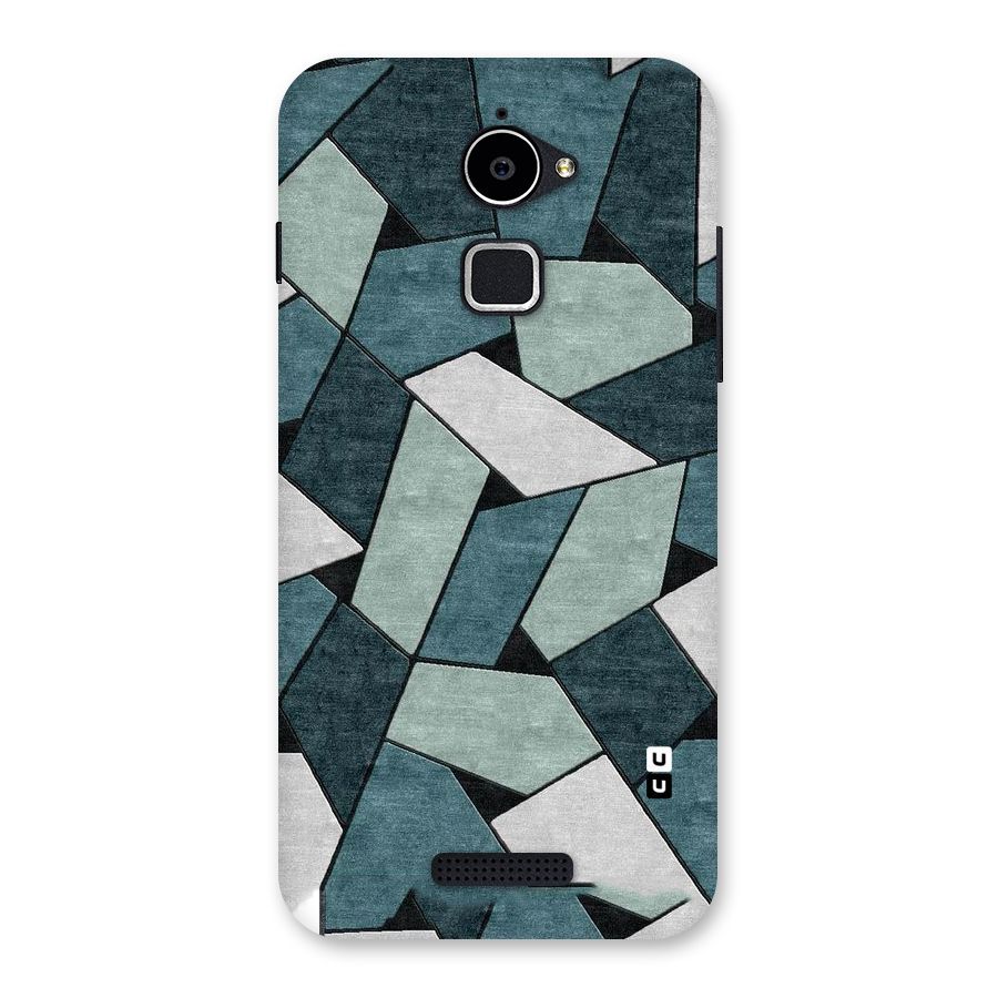 Concrete Green Abstract Back Case for Coolpad Note 3 Lite