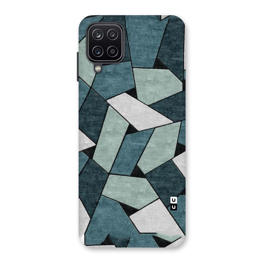 Concrete Green Abstract Back Case for Galaxy A12