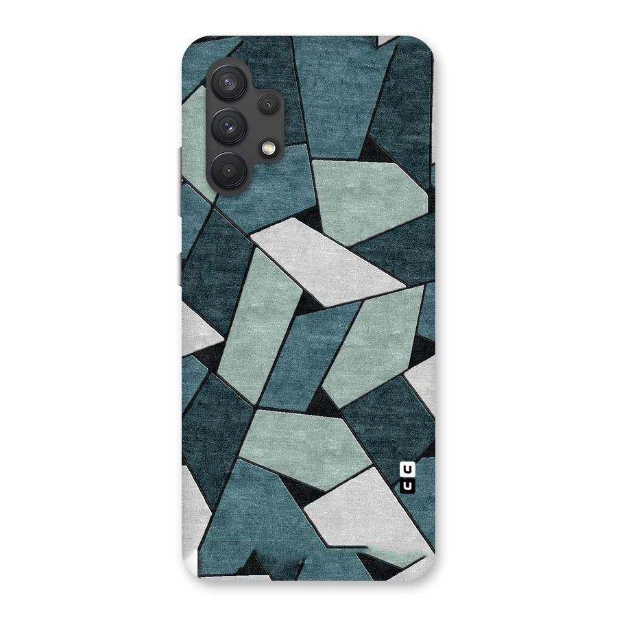 Concrete Green Abstract Back Case for Galaxy A32