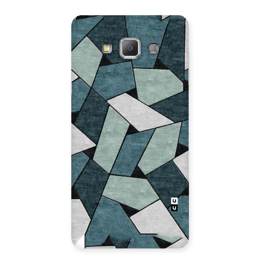 Concrete Green Abstract Back Case for Galaxy A7