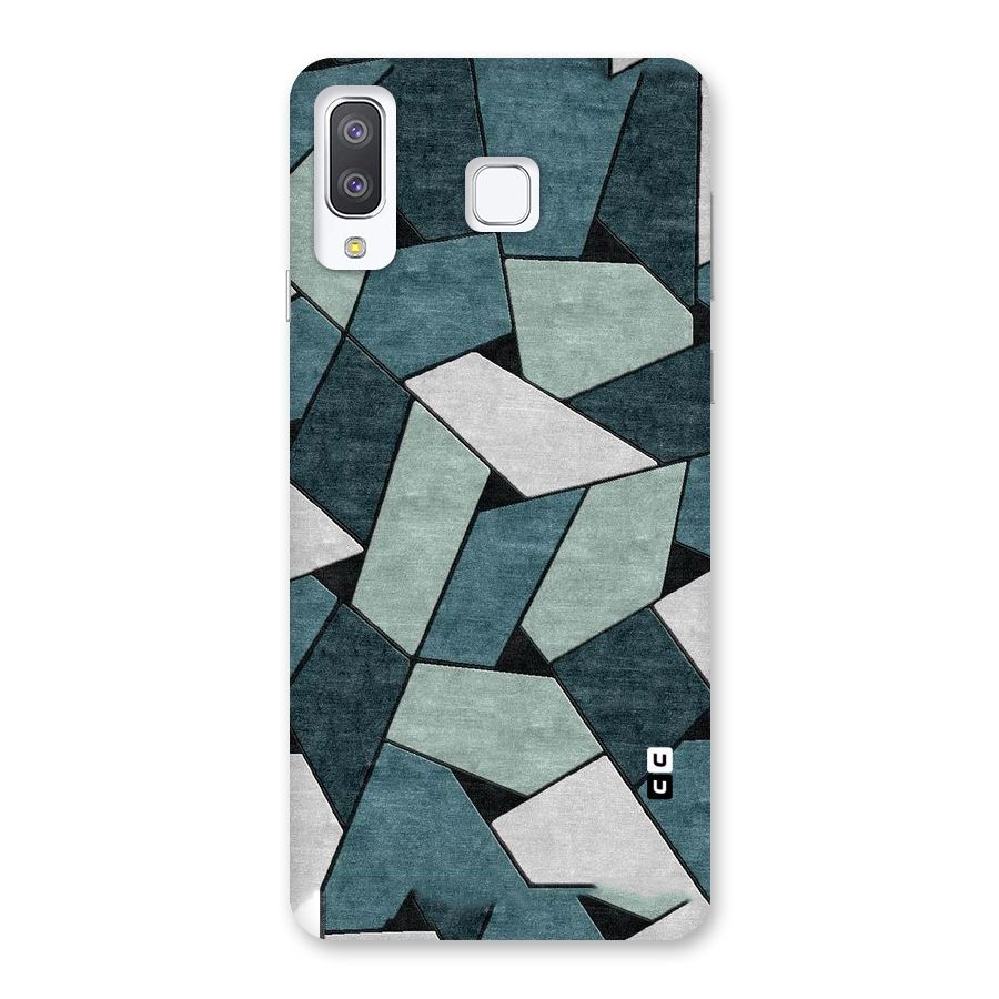 Concrete Green Abstract Back Case for Galaxy A8 Star