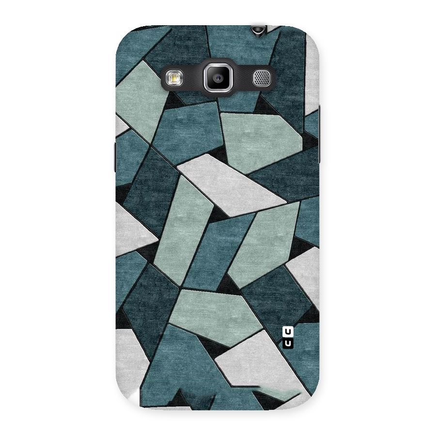 Concrete Green Abstract Back Case for Galaxy Grand Quattro