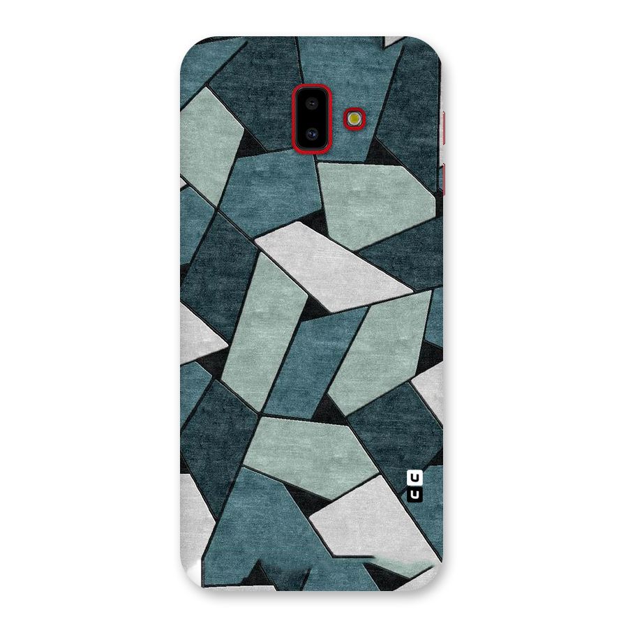Concrete Green Abstract Back Case for Galaxy J6 Plus