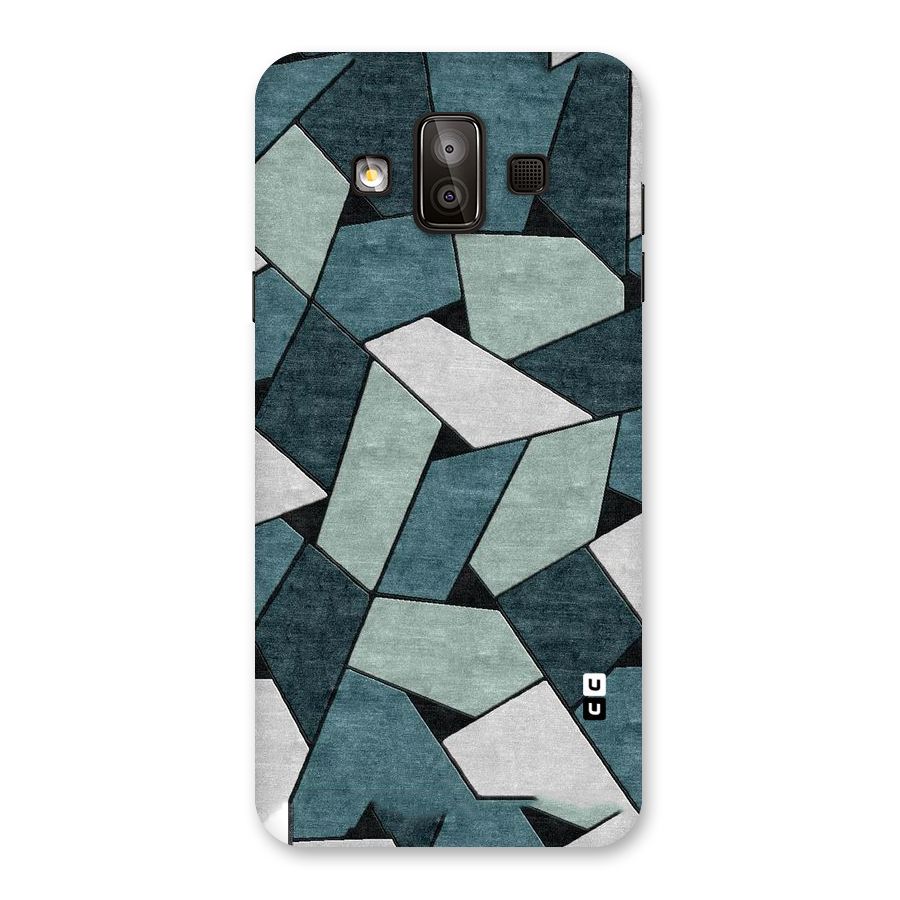 Concrete Green Abstract Back Case for Galaxy J7 Duo