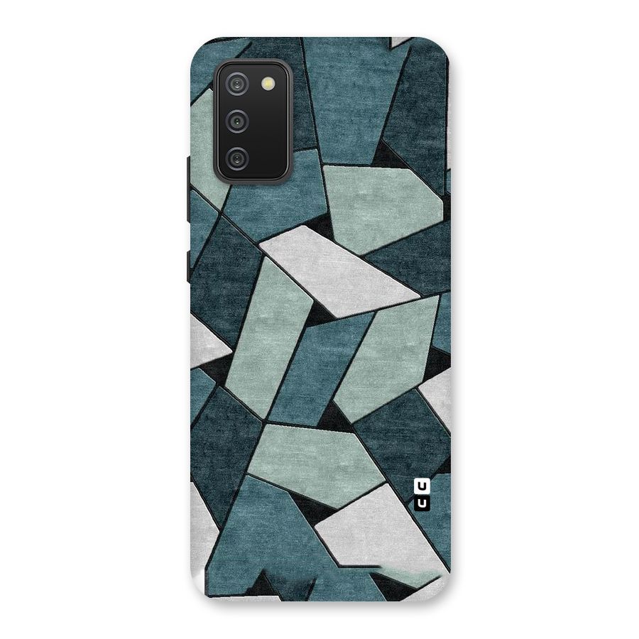 Concrete Green Abstract Back Case for Galaxy M02s