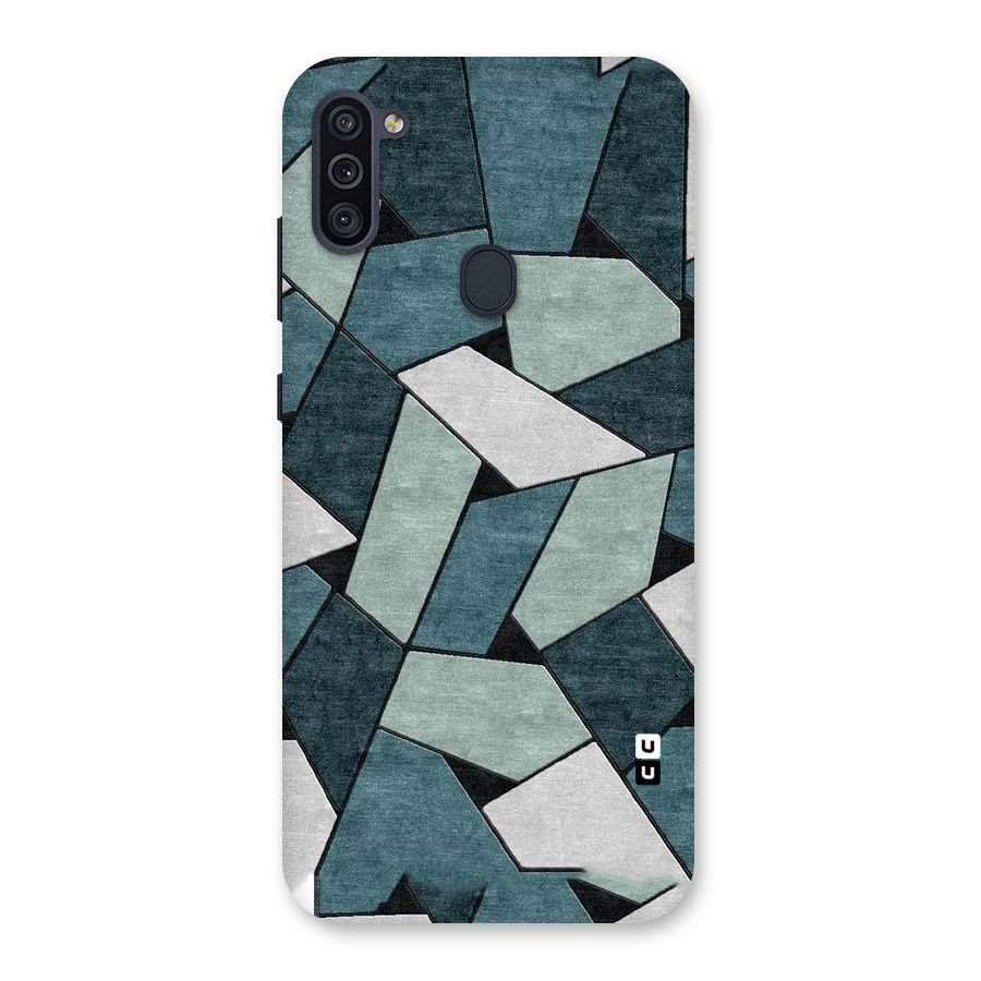 Concrete Green Abstract Back Case for Galaxy M11