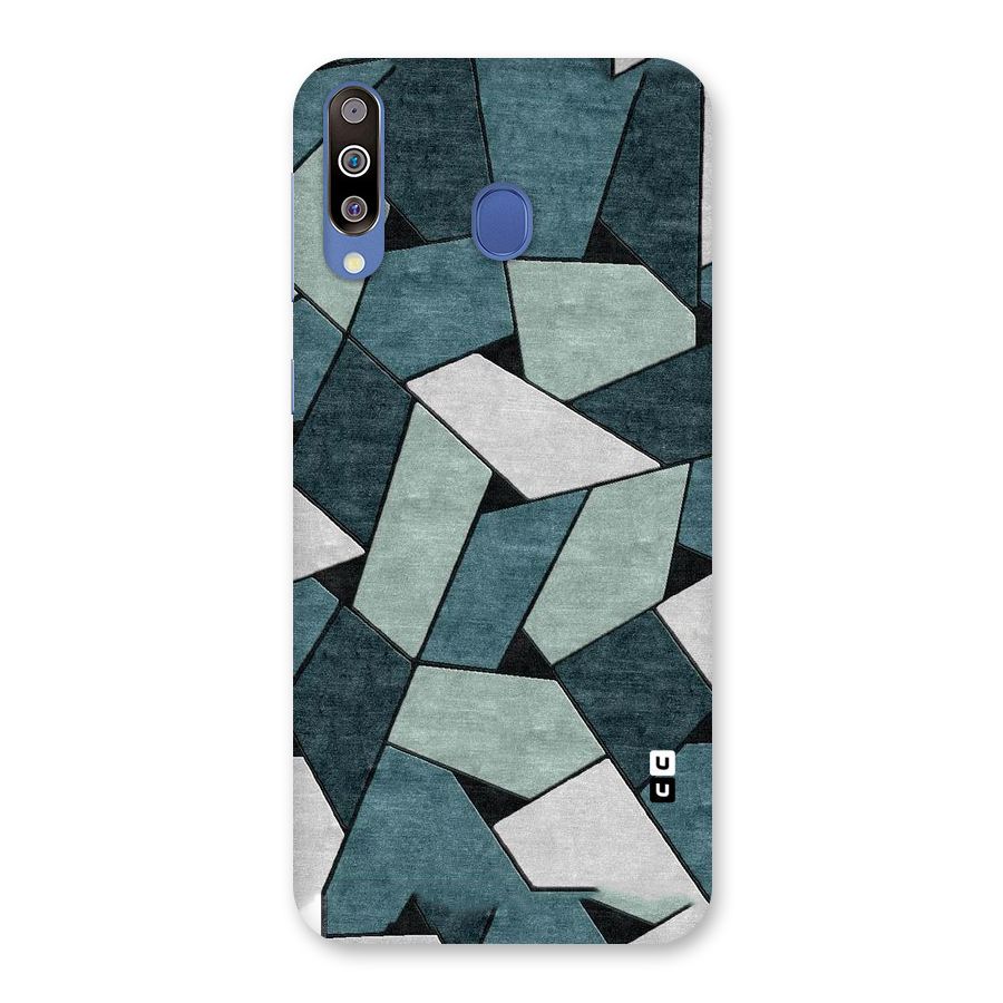 Concrete Green Abstract Back Case for Galaxy M30