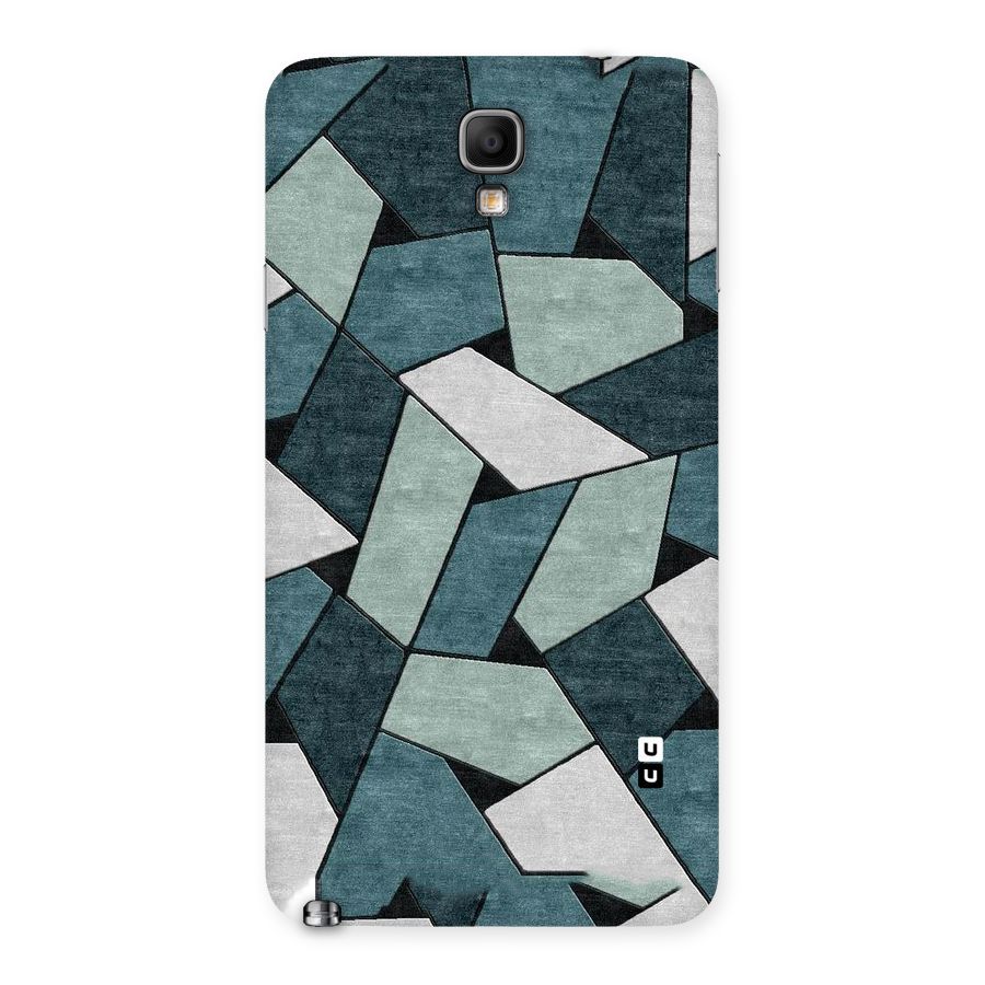 Concrete Green Abstract Back Case for Galaxy Note 3 Neo