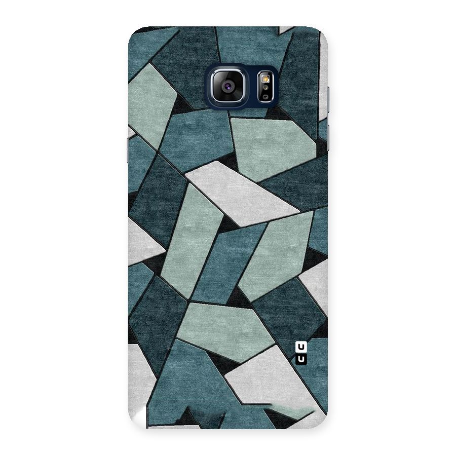 Concrete Green Abstract Back Case for Galaxy Note 5