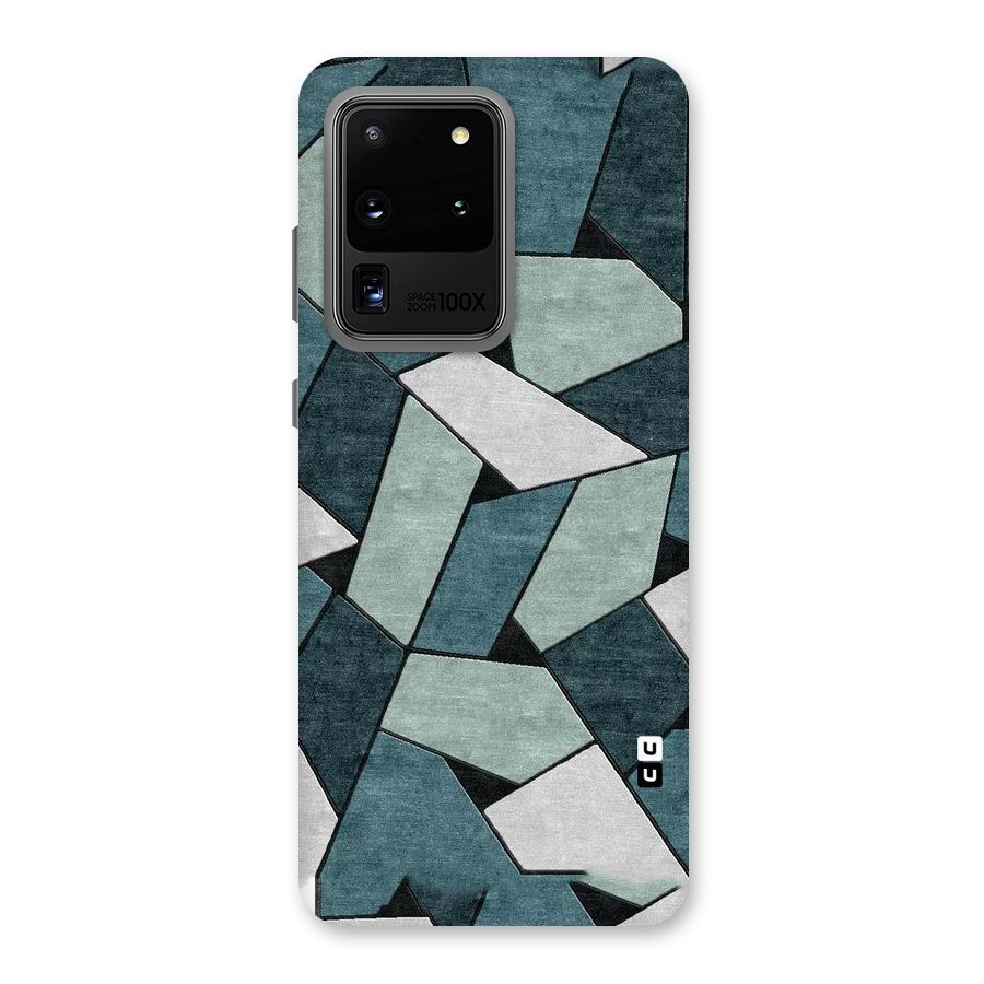 Concrete Green Abstract Back Case for Galaxy S20 Ultra