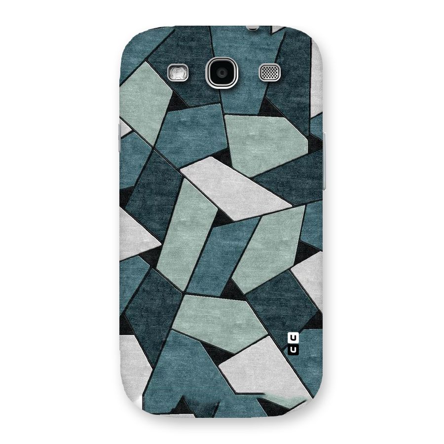 Concrete Green Abstract Back Case for Galaxy S3