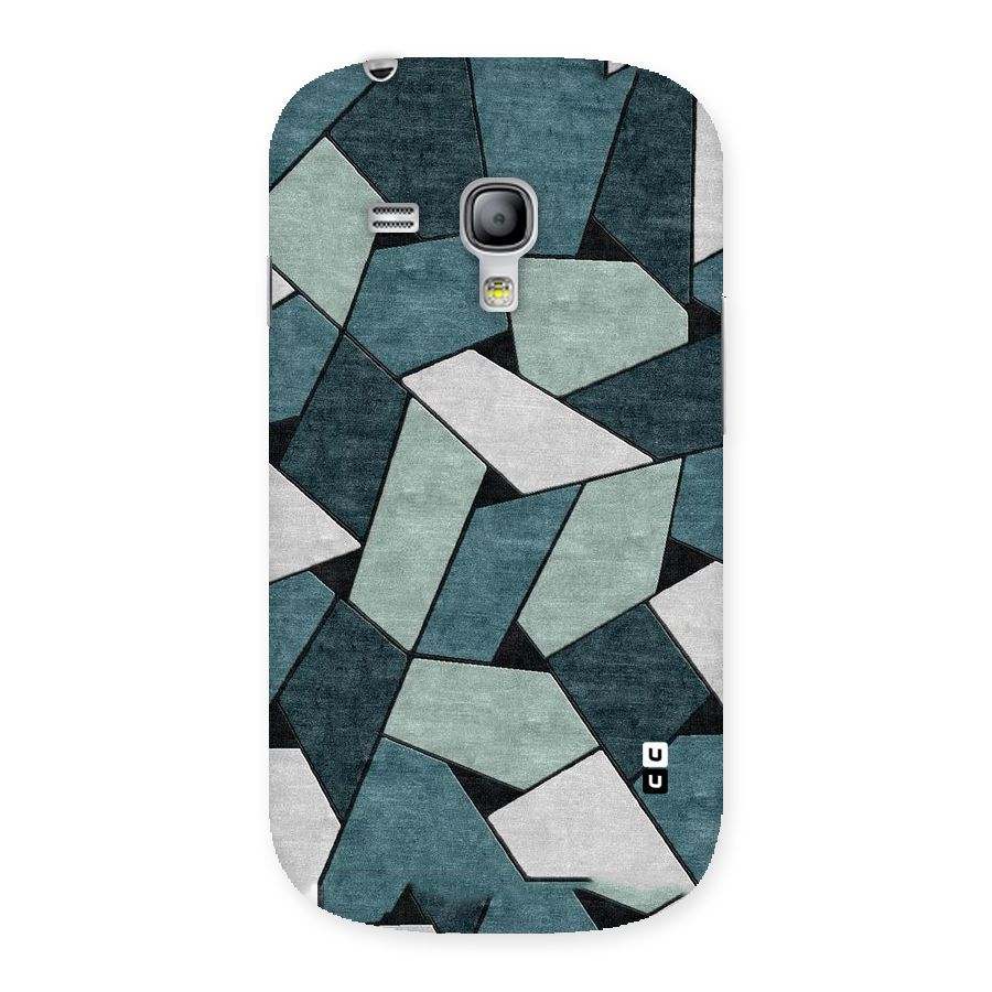 Concrete Green Abstract Back Case for Galaxy S3 Mini