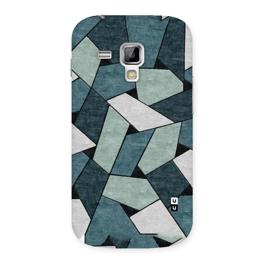 Concrete Green Abstract Back Case for Galaxy S Duos