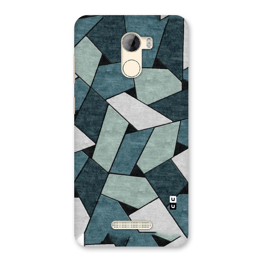 Concrete Green Abstract Back Case for Gionee A1 LIte