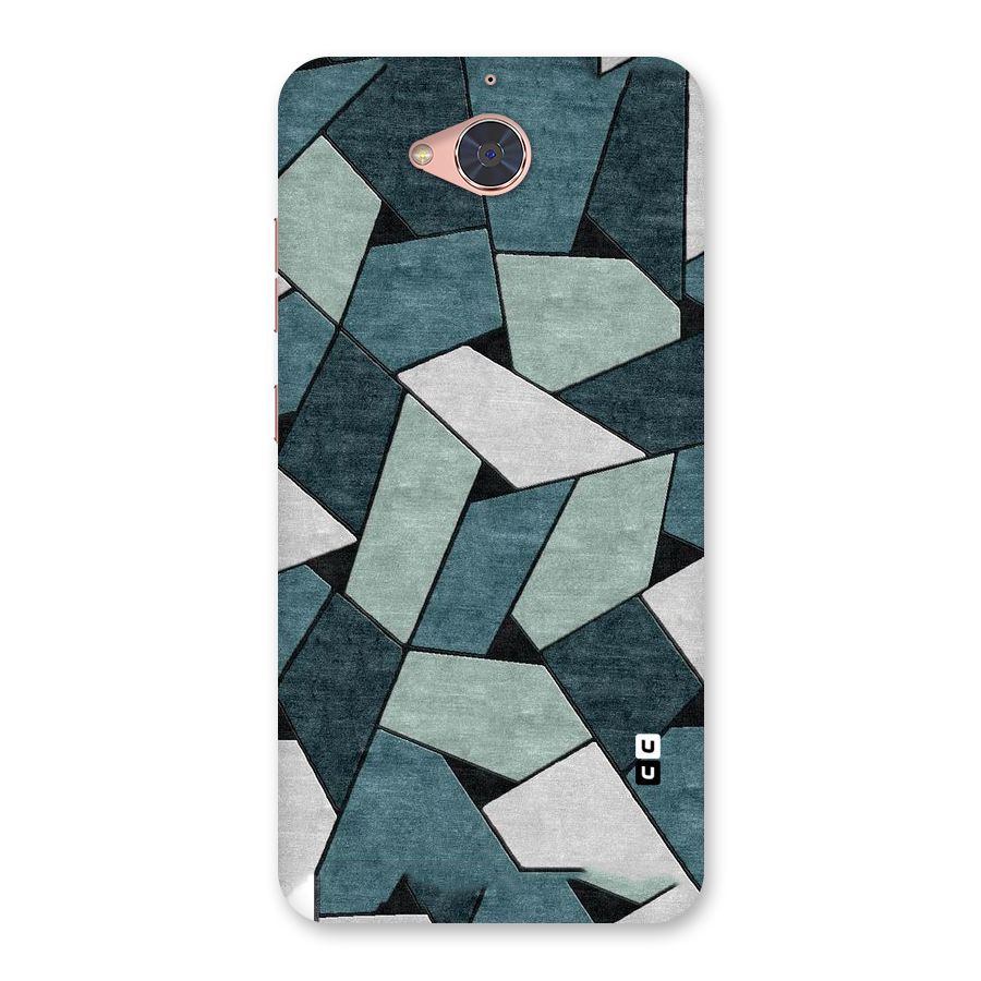 Concrete Green Abstract Back Case for Gionee S6 Pro