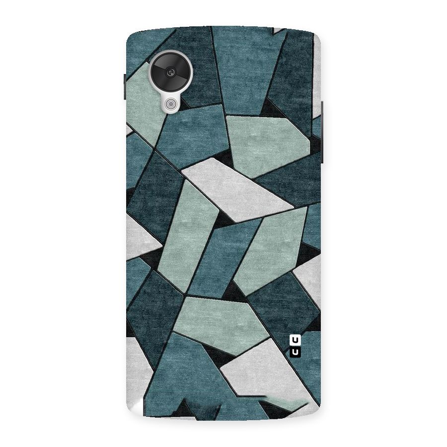 Concrete Green Abstract Back Case for Google Nexsus 5