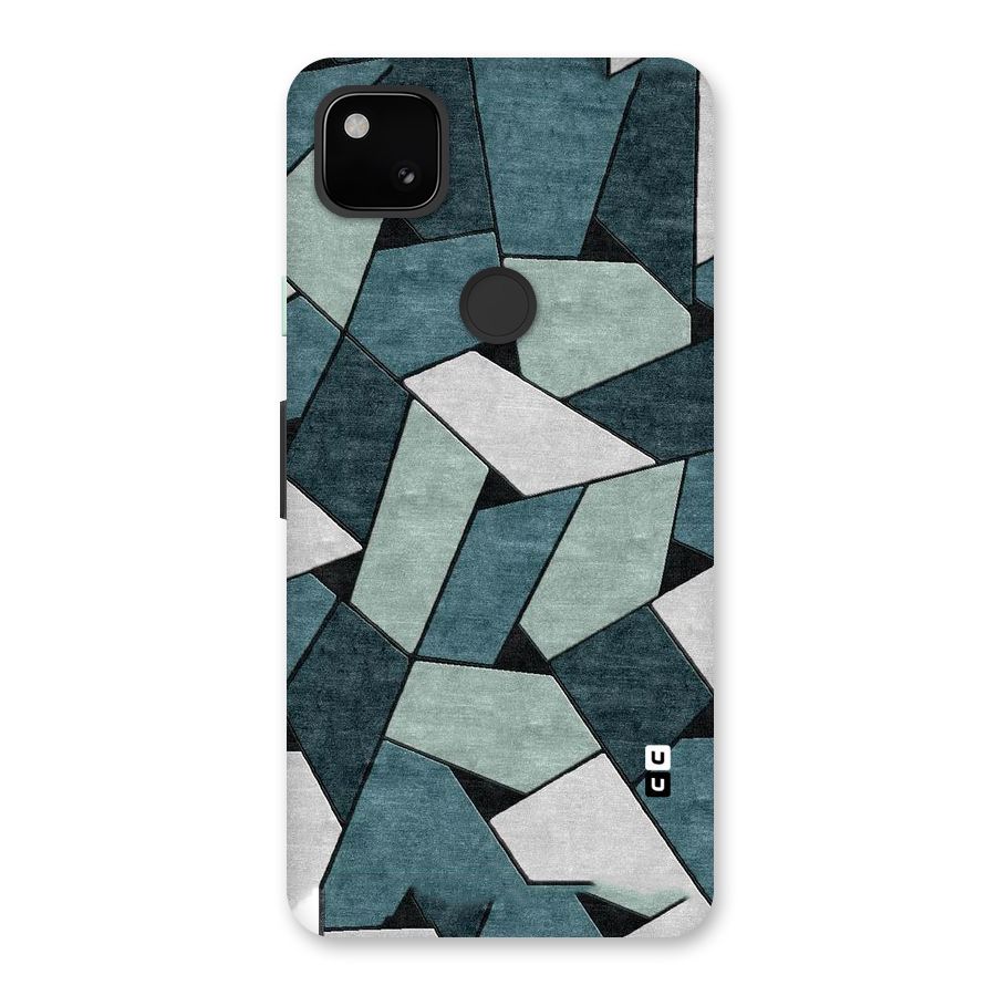 Concrete Green Abstract Back Case for Google Pixel 4a