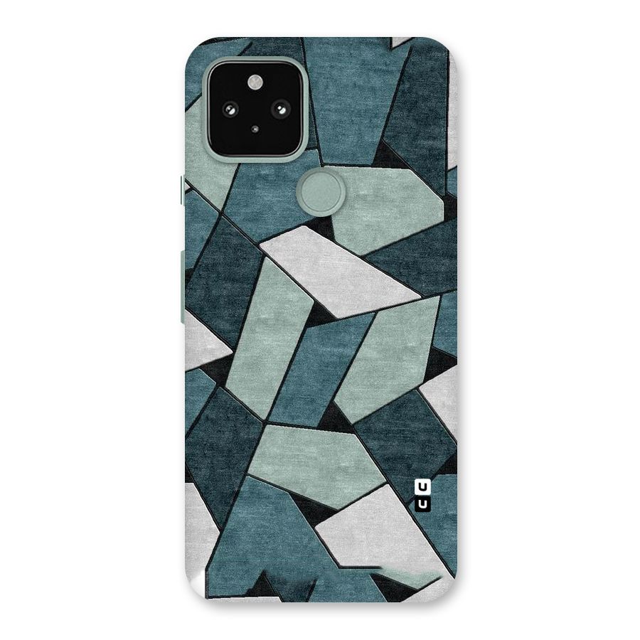 Concrete Green Abstract Back Case for Google Pixel 5