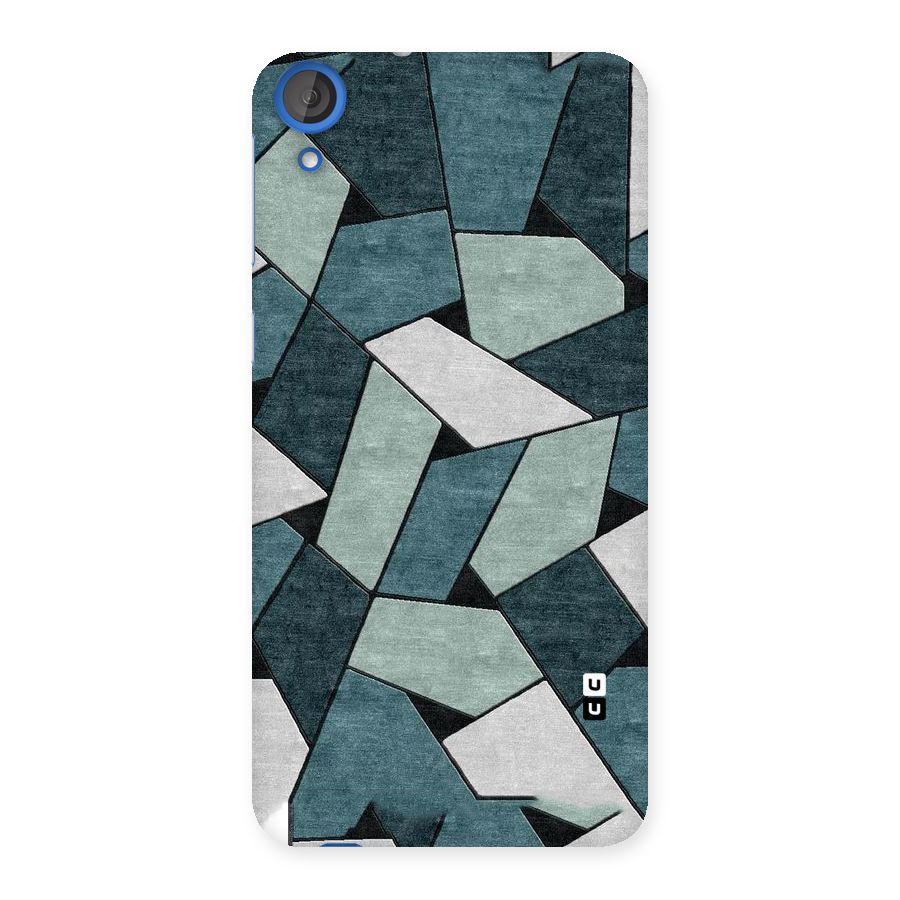 Concrete Green Abstract Back Case for HTC Desire 820