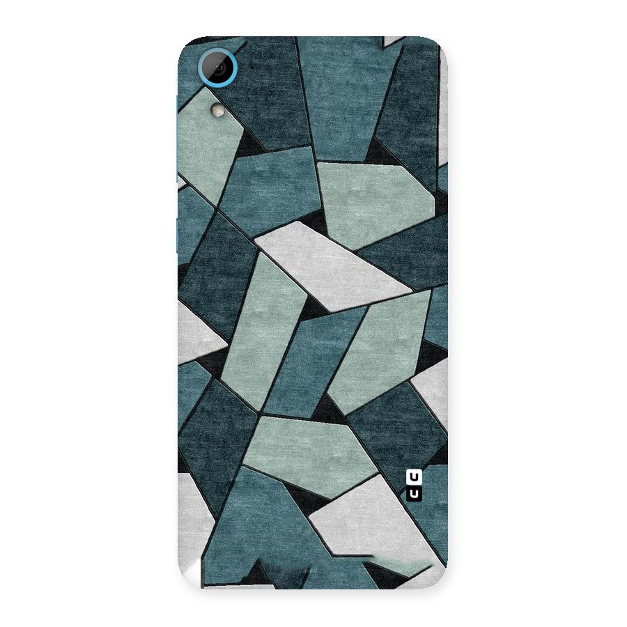 Concrete Green Abstract Back Case for HTC Desire 826