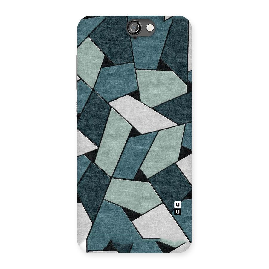 Concrete Green Abstract Back Case for HTC One A9