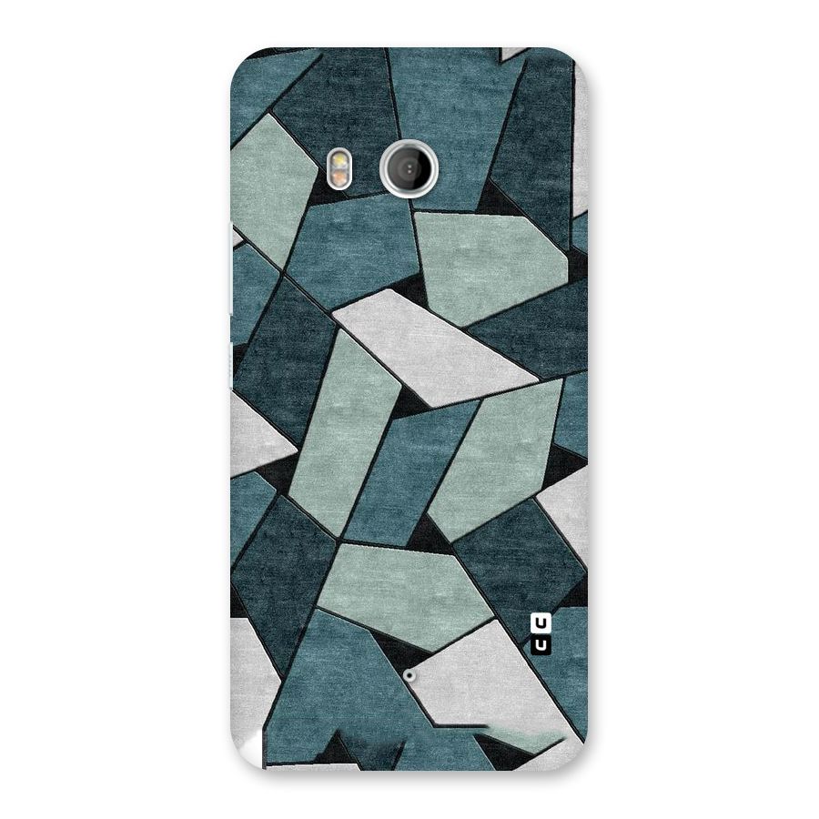 Concrete Green Abstract Back Case for HTC U11