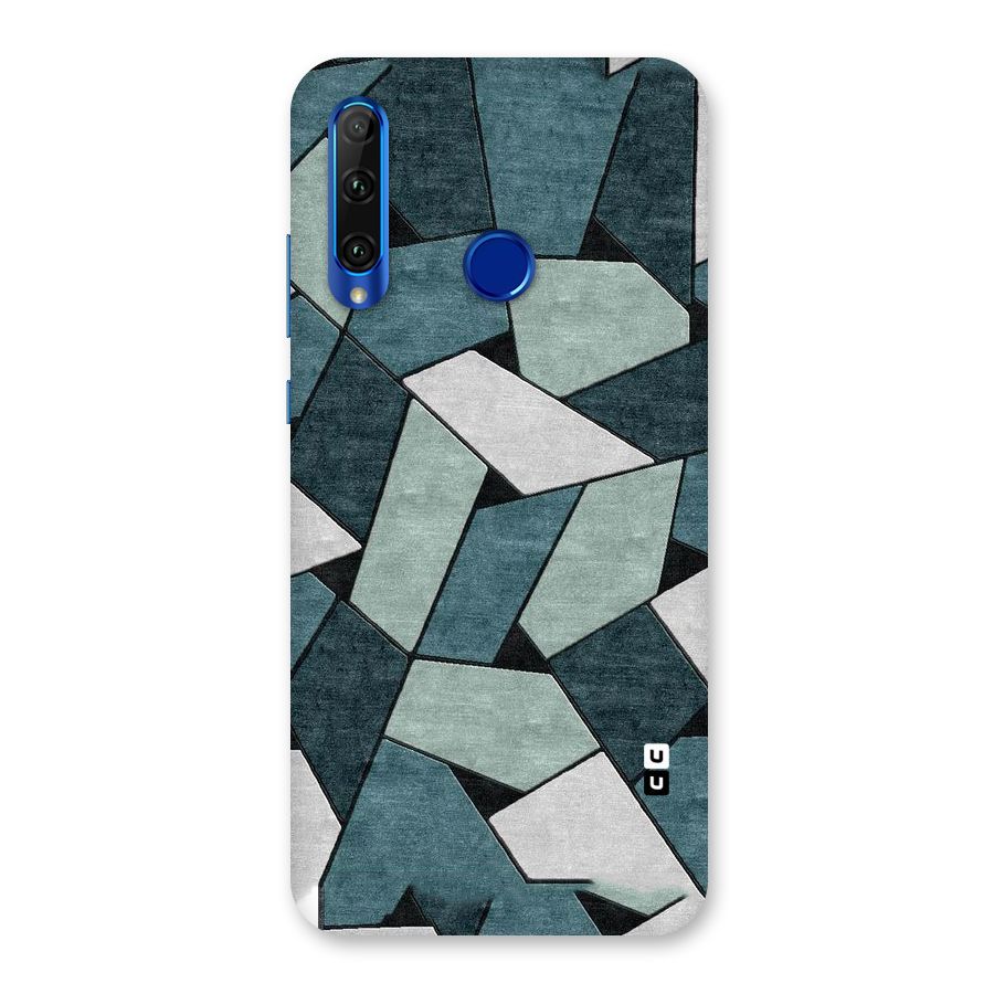Concrete Green Abstract Back Case for Honor 20i