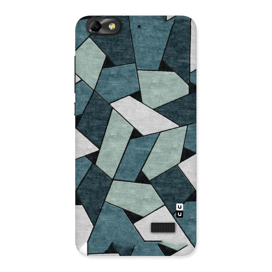 Concrete Green Abstract Back Case for Honor 4C
