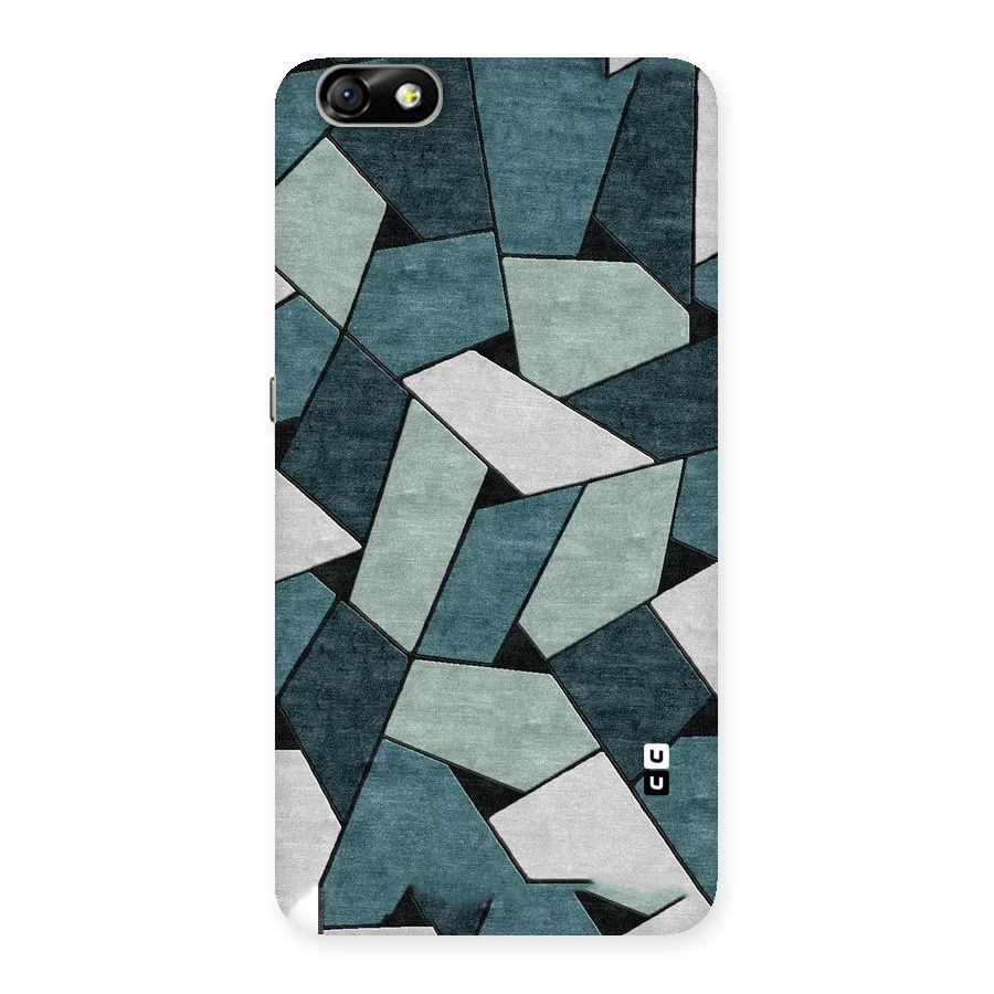 Concrete Green Abstract Back Case for Honor 4X