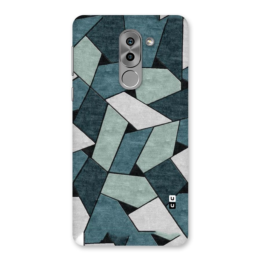 Concrete Green Abstract Back Case for Honor 6X
