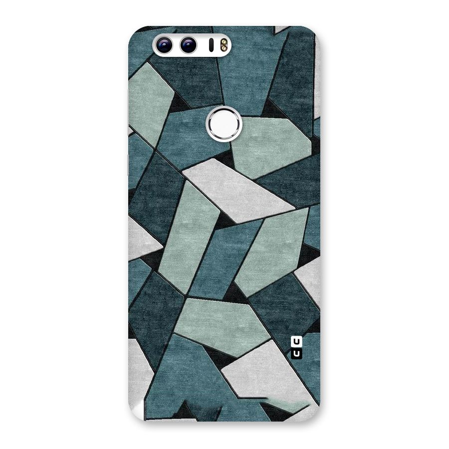 Concrete Green Abstract Back Case for Honor 8