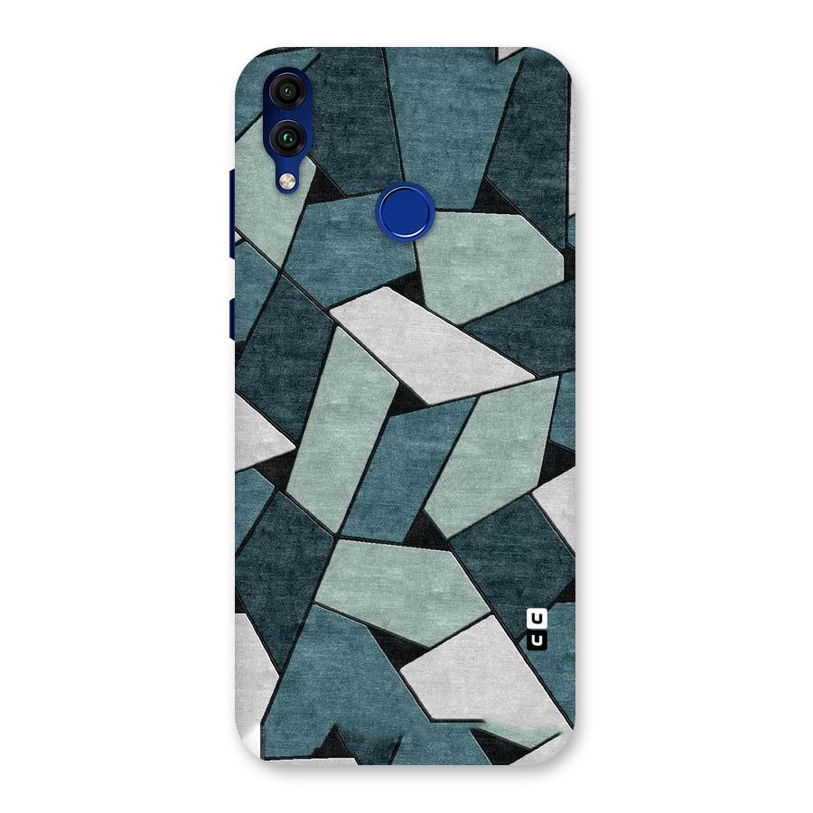 Concrete Green Abstract Back Case for Honor 8C