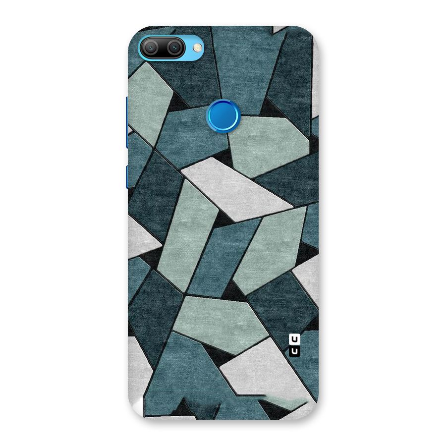 Concrete Green Abstract Back Case for Honor 9N