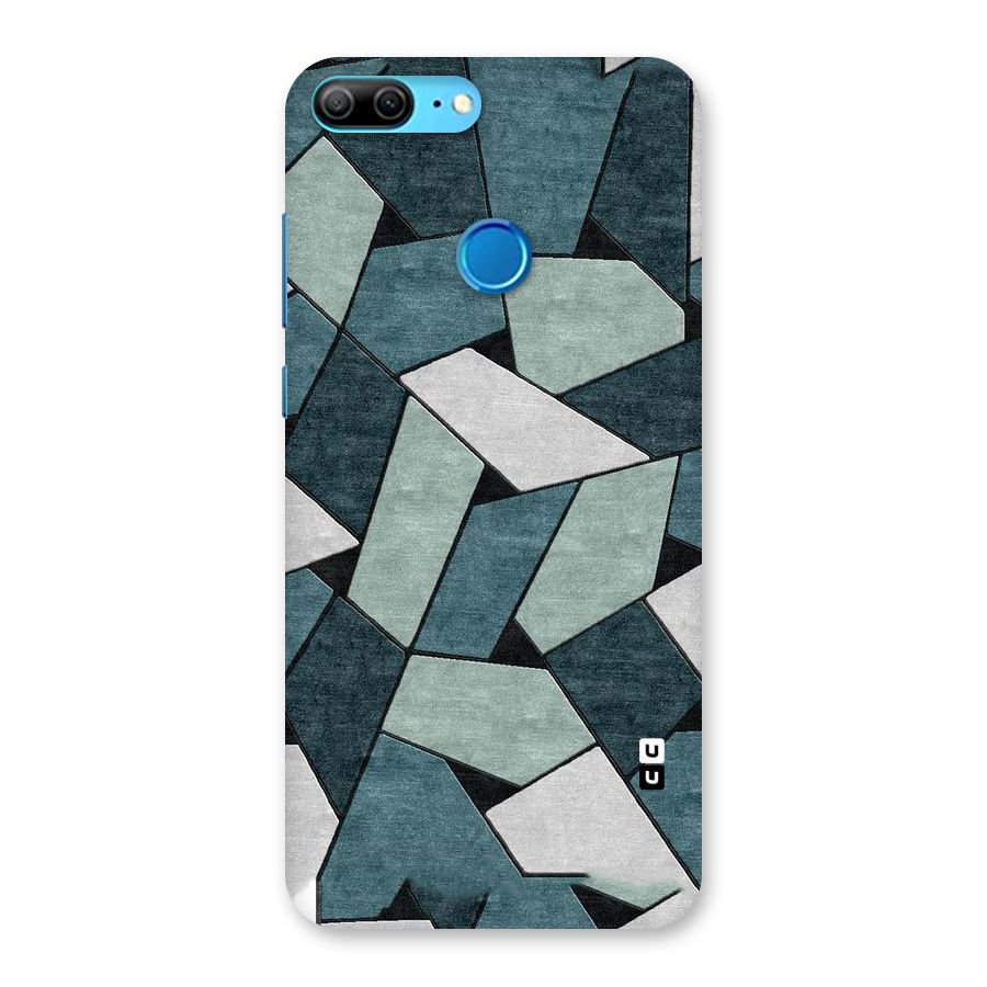 Concrete Green Abstract Back Case for Honor 9 Lite