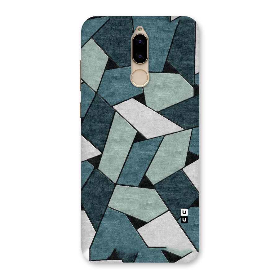 Concrete Green Abstract Back Case for Honor 9i