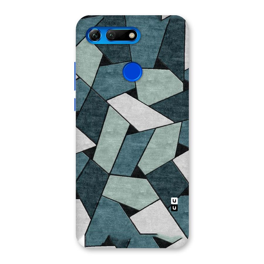 Concrete Green Abstract Back Case for Honor View 20