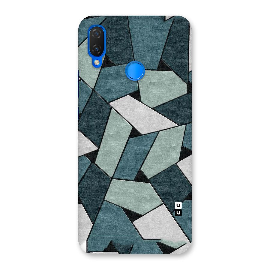 Concrete Green Abstract Back Case for Huawei Nova 3i